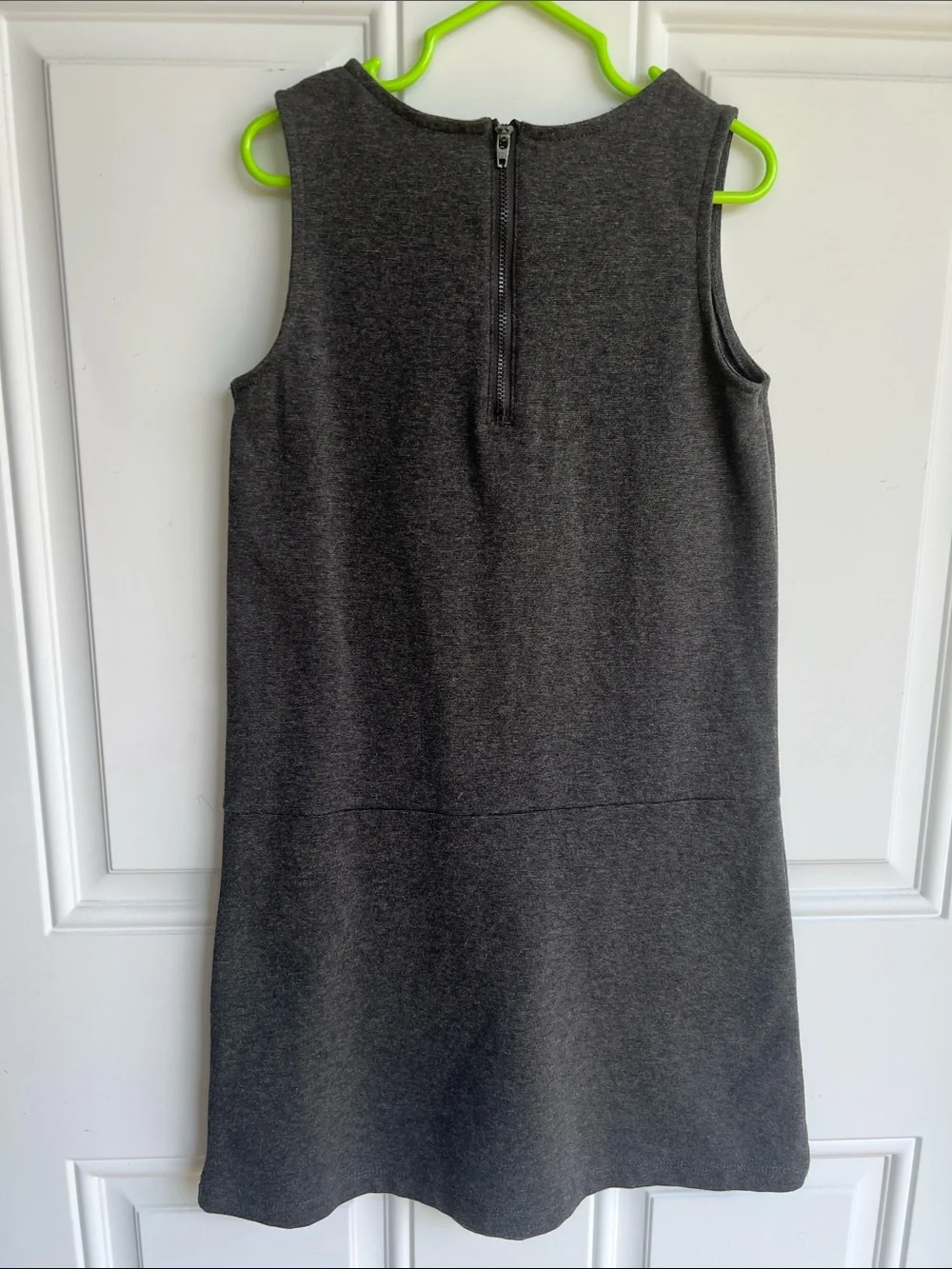 Carter's Charcoal Gray Sleeveless Jewel-Accent Dress
